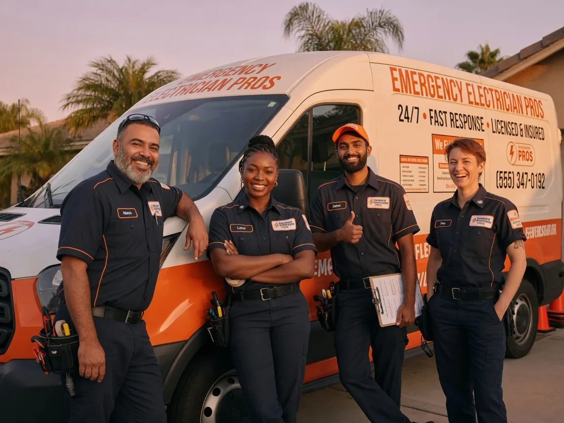 Emergency Electrician company in Nuevo, CA